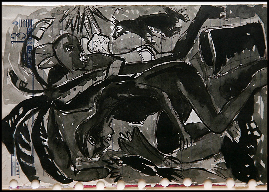 Dt371 Water Color On Paper  X  INC   Available.Jpg